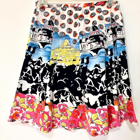 Fun Vacation A-line Skirt. Size 8 - Picture 7 of 7